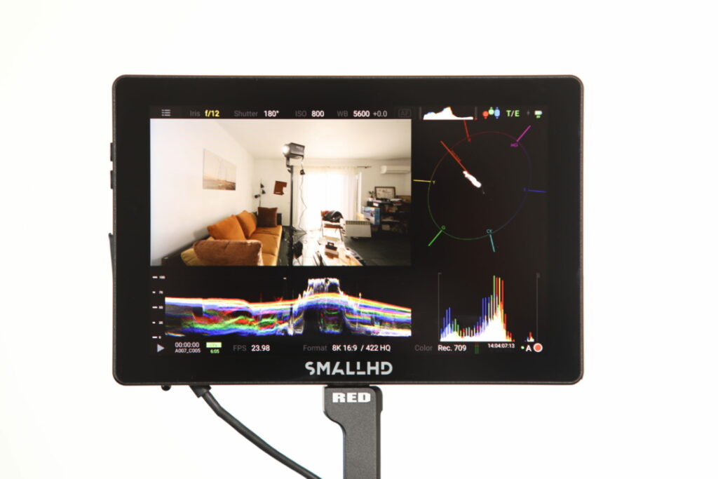 Le moniteur SmalHD 7p de la Red